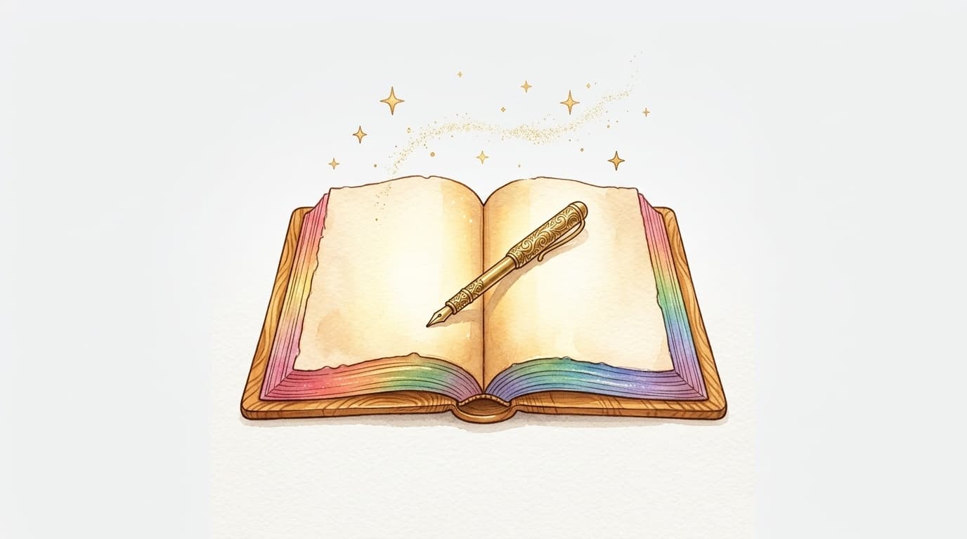Illustration : Comment écrire une histoire pour enfant de A à Z ?