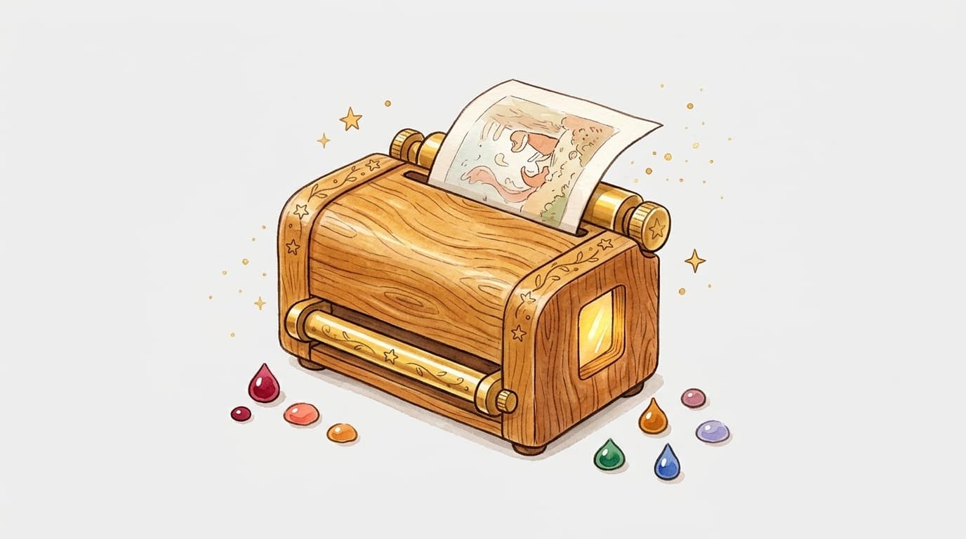 Illustration de l'article : Imprimer un livre pour enfant à la maison : guide complet
